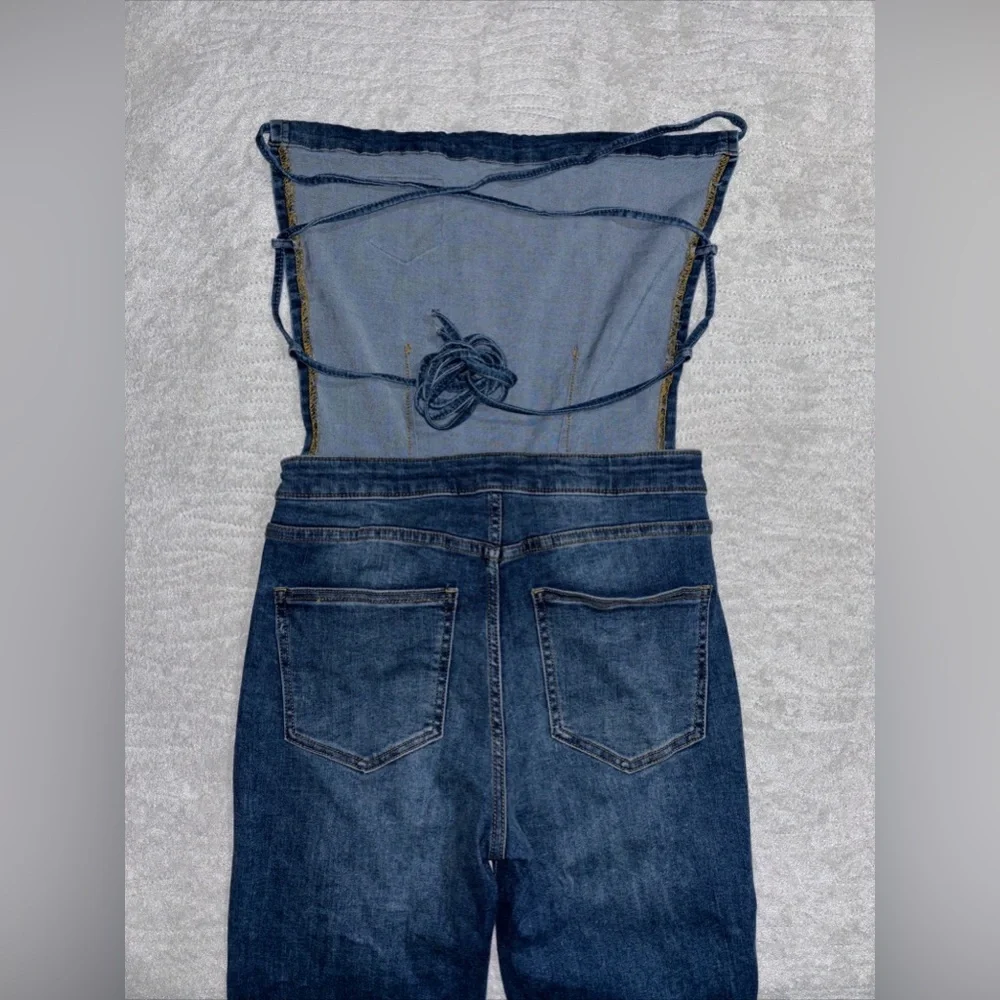 Denim bodysuit by Poison Mushroom - Picture 4 of 6